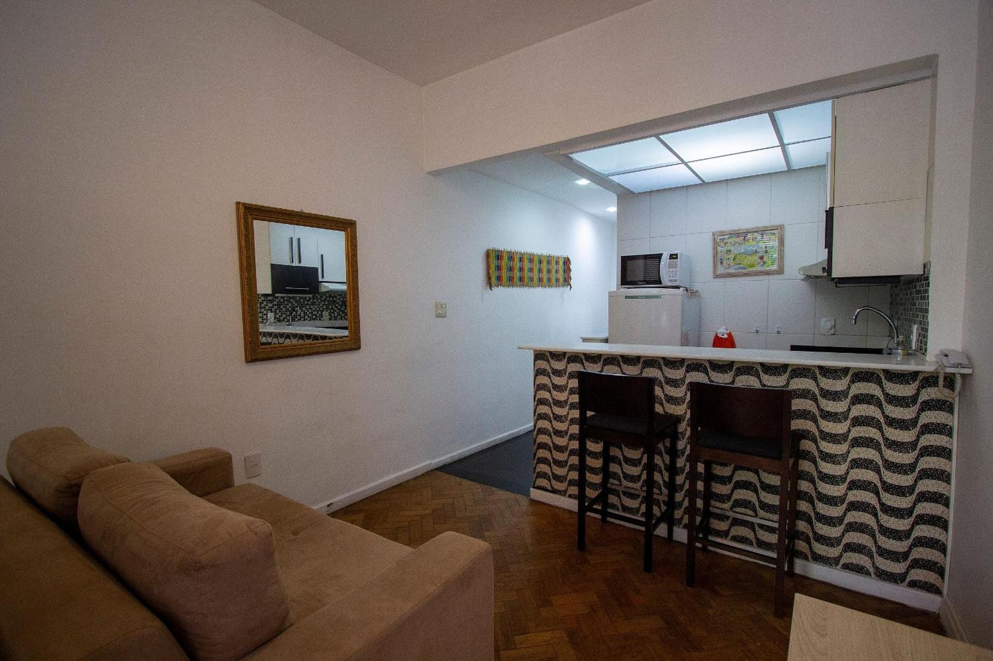 Copacabana - Lindo Apartamento Na Quadra Da Praia Rio de Janeiro Exteriör bild